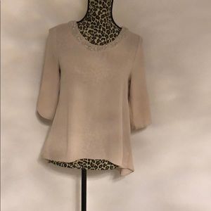 Beige blouse